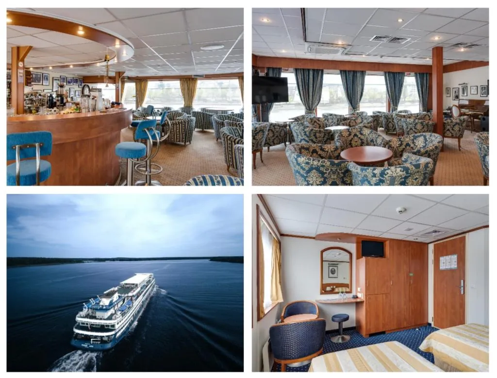 Речной теплоход "Тихий Дон" интерьеры