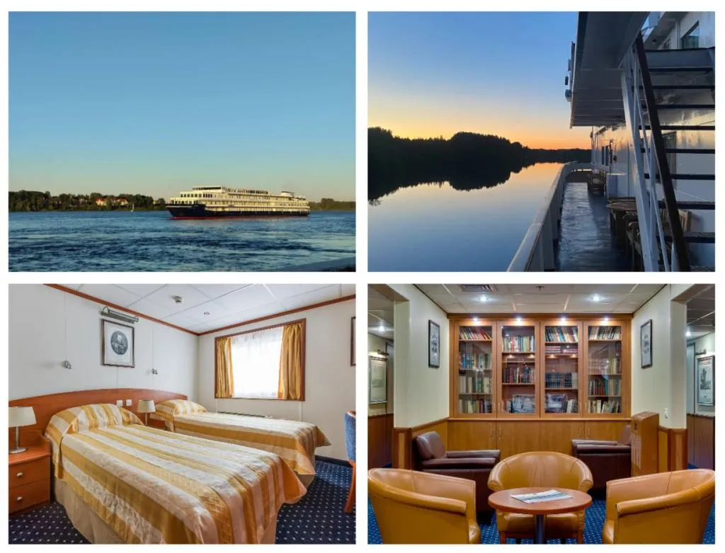 теплоход Тихий Дон интерьеры