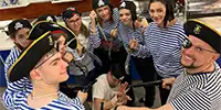 Пиратские приключения на теплоходе